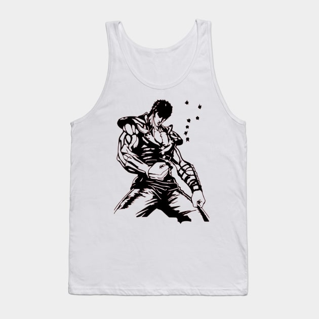 Kenshiro Hokuto no Ken Tank Top by OtakuPapercraft